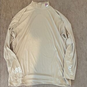 Men's Beige Long Sleeve Tee